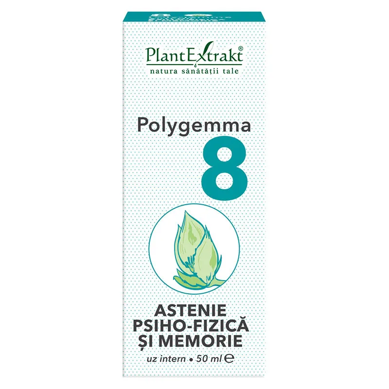 POLYGEMMA 8 ASTENIE PSIHO-FIZICA SI MEMORIE 50ML