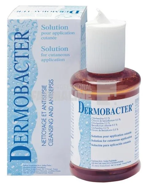 Dermobacter solutie cutanata 300 ml