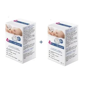 Pachet Picaturi pentru sugari Co-Lactase 1 + 30% reducere la al doilea produs, 2 x 10ml, Maxima HealthCare