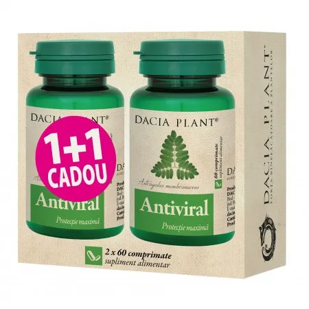 Dacia Plant Antiviral 60 comprimate 1 + 1 Gratis