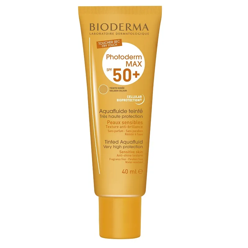BIODERMA Photoderm Max Aquafluid Doree SPF50+ x 40ml