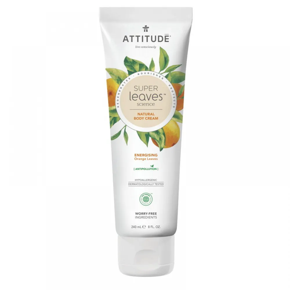 Superleaves Crema de corp - Energizanta (240 ml), Attitude