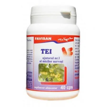 Tei, 40 capsule, Favisan