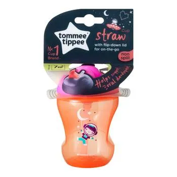 Cana cu pai ONL Astronaut Fetita 7 luni+, 230ml, Tommee Tippee