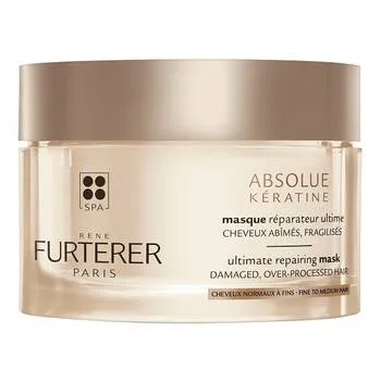 Masca regeneratoare pentru par cu structura normal-fina Absolue Keratine, 200ml, Rene Furterer