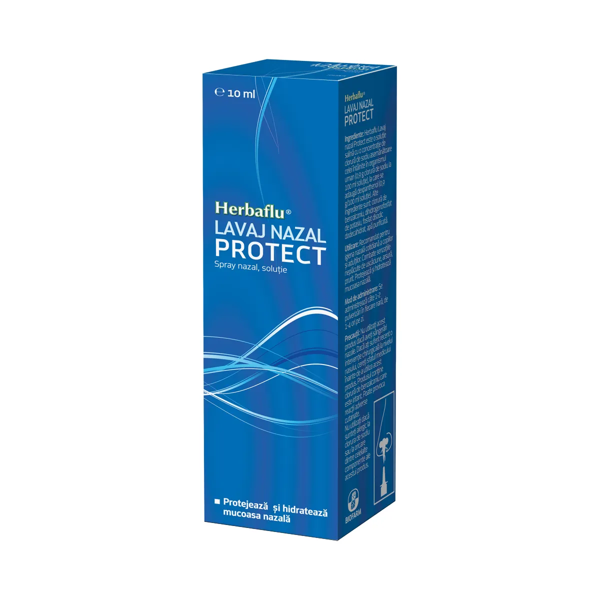 Herbaflu Lavaj Nazal Protect x 10ml-Biofarm