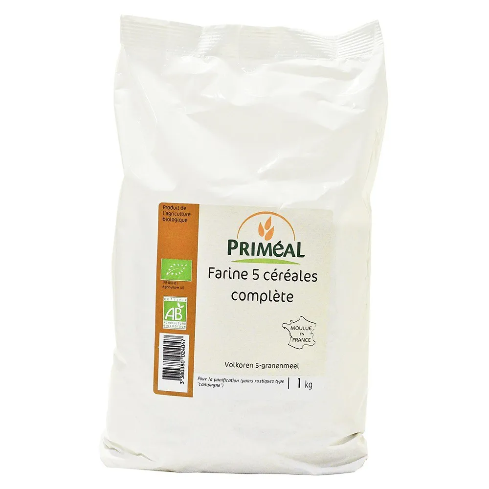 Faina integrala 5 cereale (1Kg), Primeal