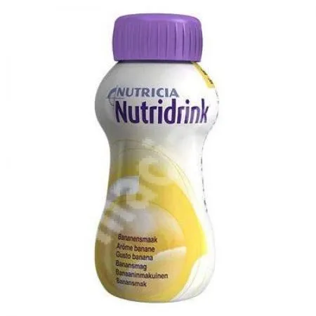 Nutridrink cu aroma de banane, 200 ml, Nutricia