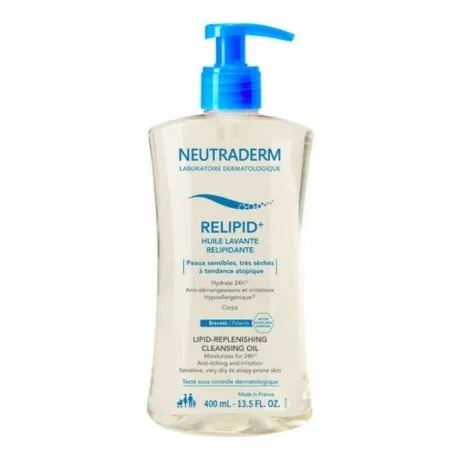 Neutraderm Relipid+ Ulei relipidizant pentru baie si dus, 400 ml