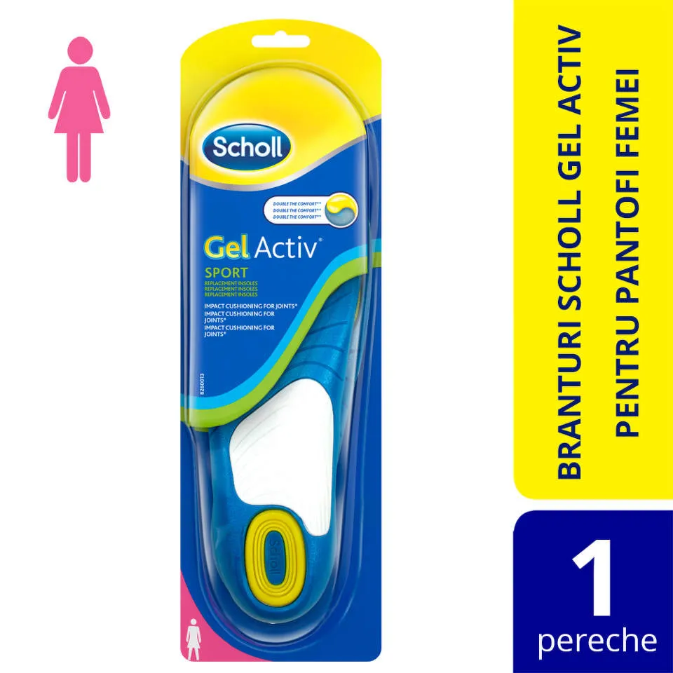 SCHOLL GELACTIV INSOLES SPORT WOMEN