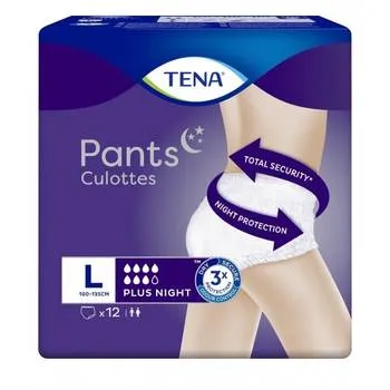 Scutece pentru adulti Pants Plus Night L, 12 bucati, Tena