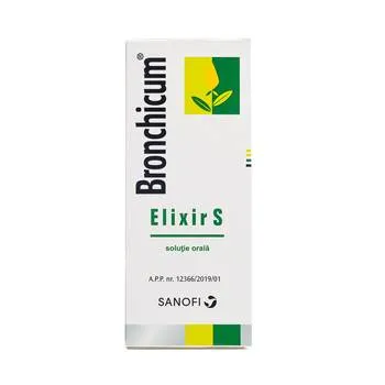 Bronchicum Elixir S solutie orala, 100ml, Sanofi