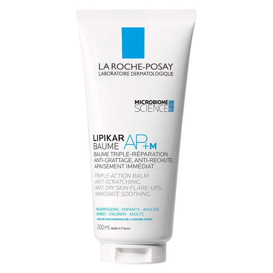 LA ROCHE POSAY Balsam cu tripla actiune impotriva puseurilor de uscaciune a pielii Lipikar Baume APM, 200 ml
