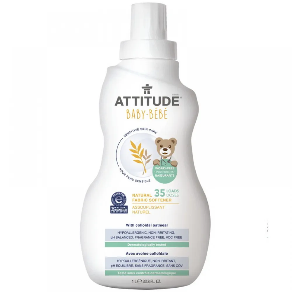 Sensitive Sensitive Skin Baby Natural Balsam de rufe (1 L), Attitude