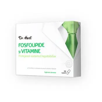 Dr.Hart Fosfolipide si Vitamine, 30 capsule