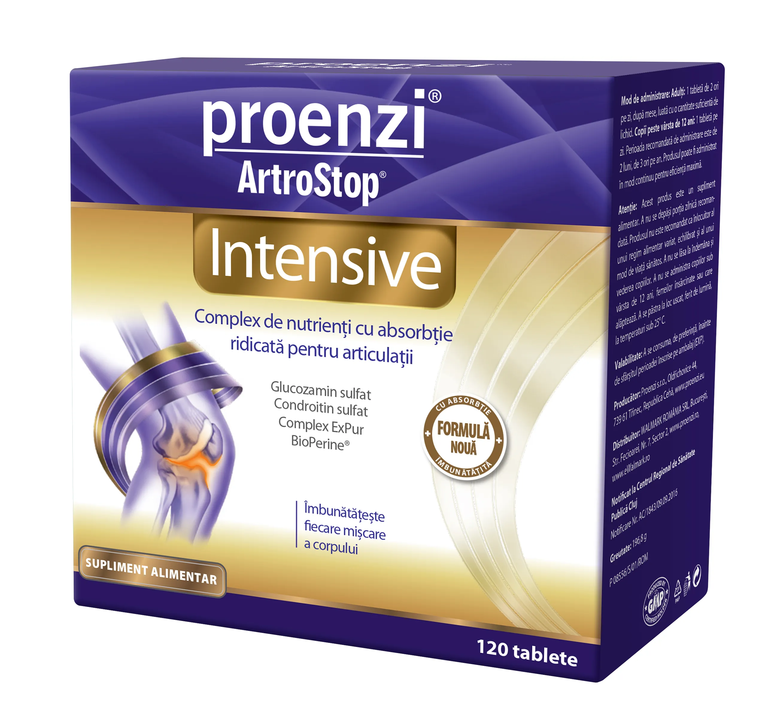Walmark Proenzi ArtroStop Intensive x 120 tablete