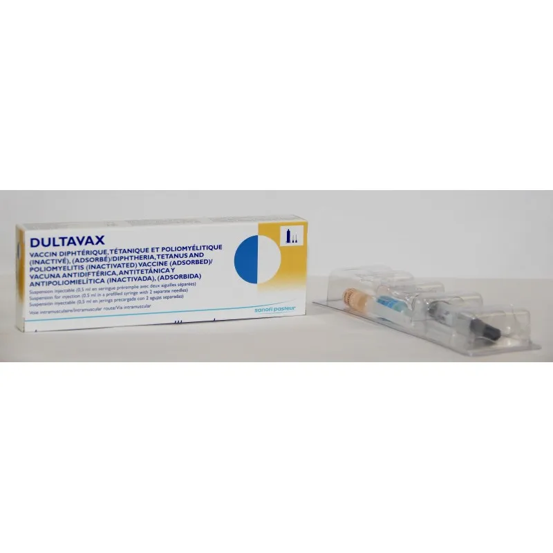 DULTAVAX X 1 SUSP. INJ. IN SERINGA PREUMPLU FARA CONCENTratie SANOFI PASTEUR S.A.