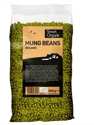 Fasole mung eco, 500g, Smart Organic