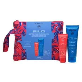Apivita Trusa Sun Crema Sensitive SPF50 50ml + After Sun 100ml