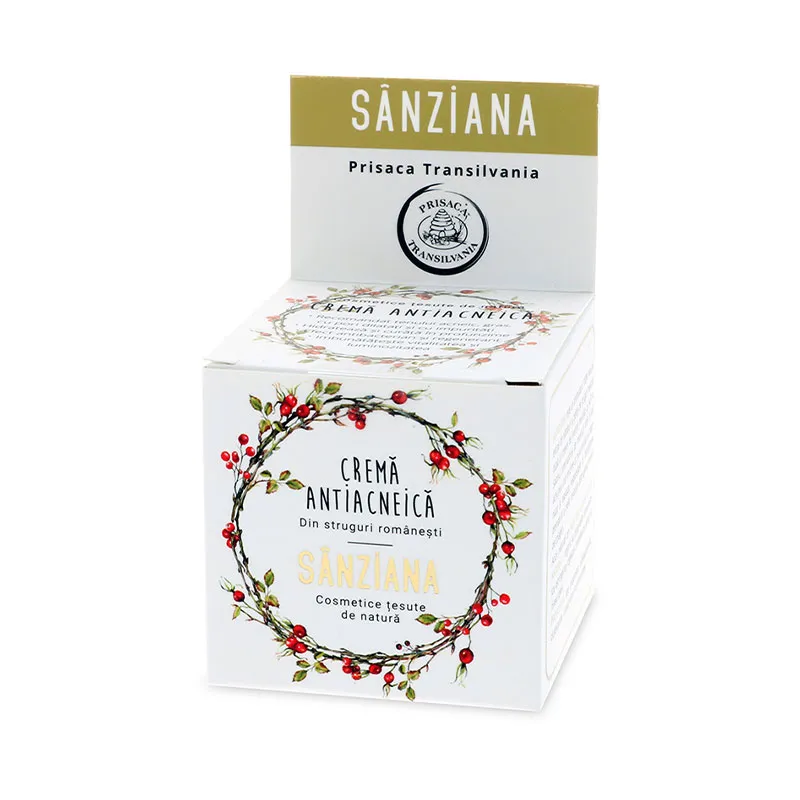 Crema Antiacneica Sanzaiana struguri x 40ml(Prisaca)