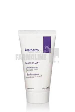 Ivapur Mat Crema matifianta piele mixta grasa 40 ml