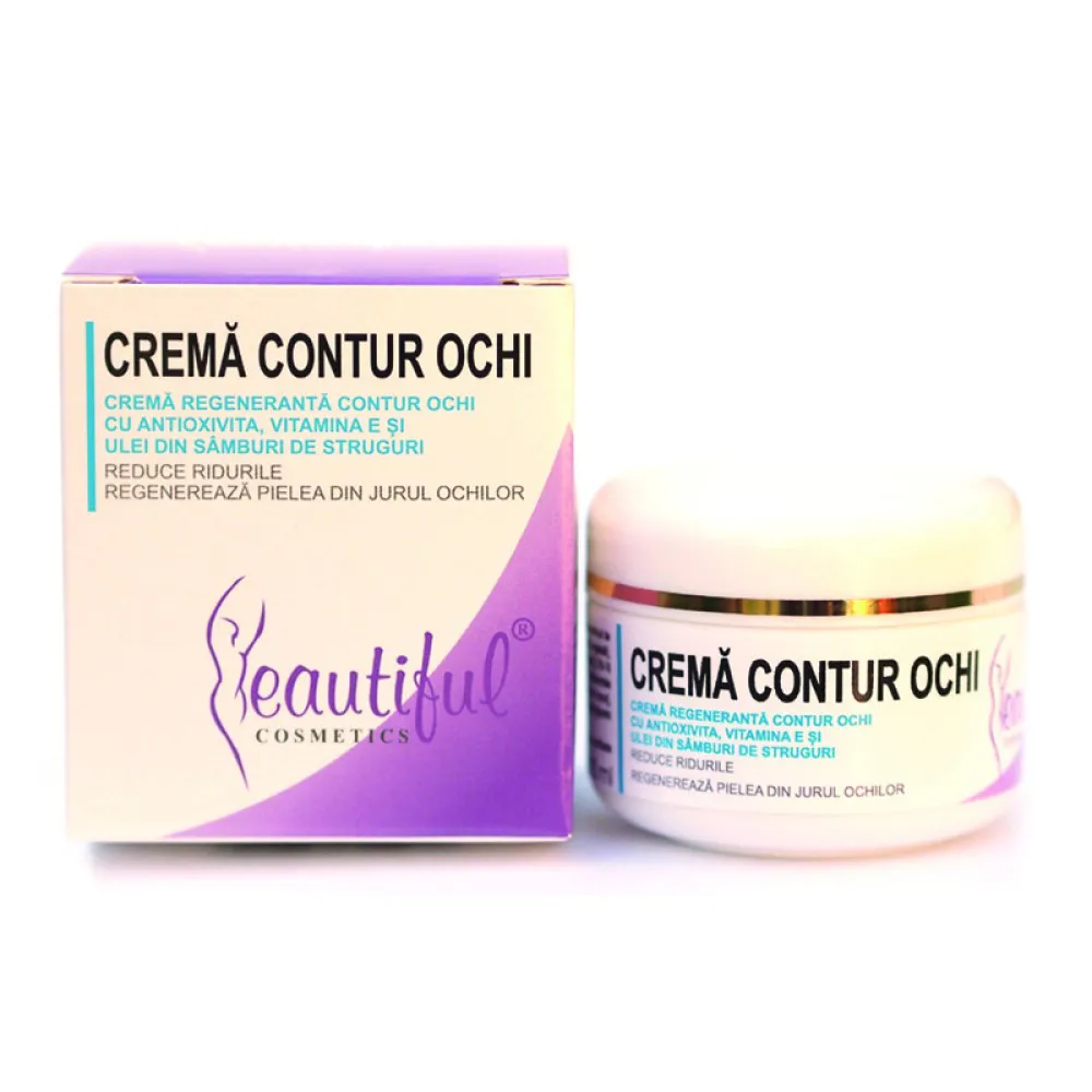 Crema contur ochi cu Antioxivita (50 ml), Beautiful Cosmetics
