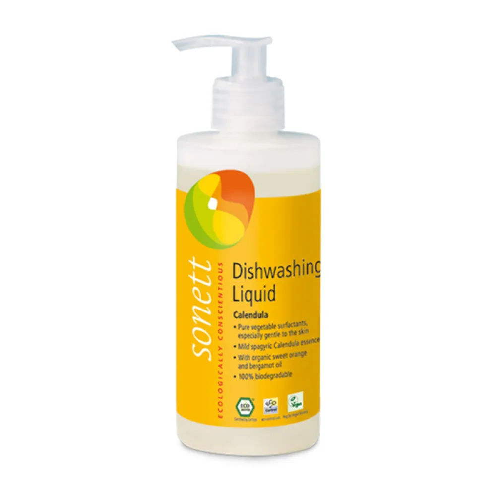 Detergent ecologic pentru spalat vase - galbenele (300 ml)