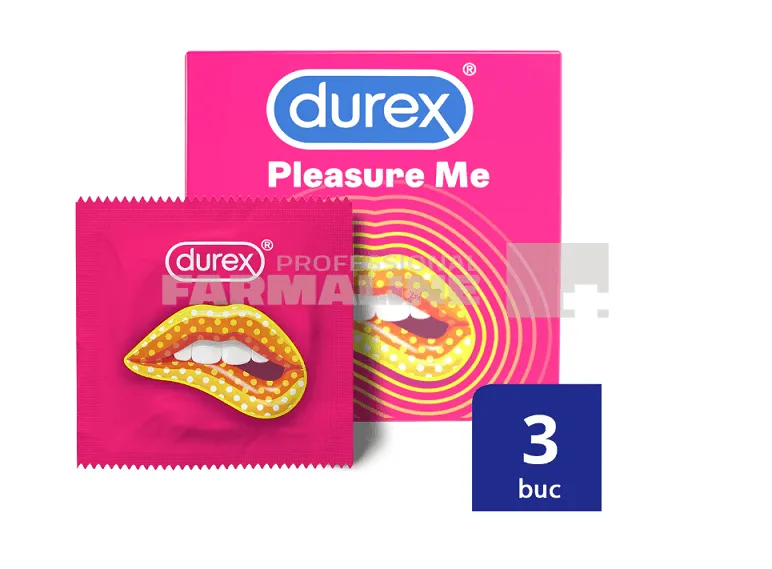 Durex Pleasure Me Prezervative 3 bucati