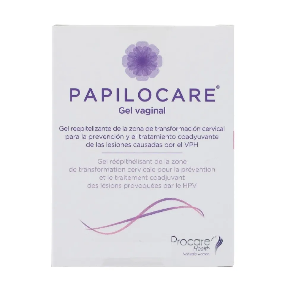 PAPILOCARE GEL VAGINAL 5ML X 7CANULE