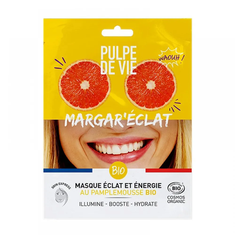 Masca energizanta iluminatoare Margar Eclat, Pulpe de Vie