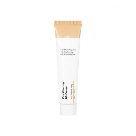 PURITO Cica Clearing Crema Coloranta de fata BB Cream 13 Neutral Ivory, 30ml