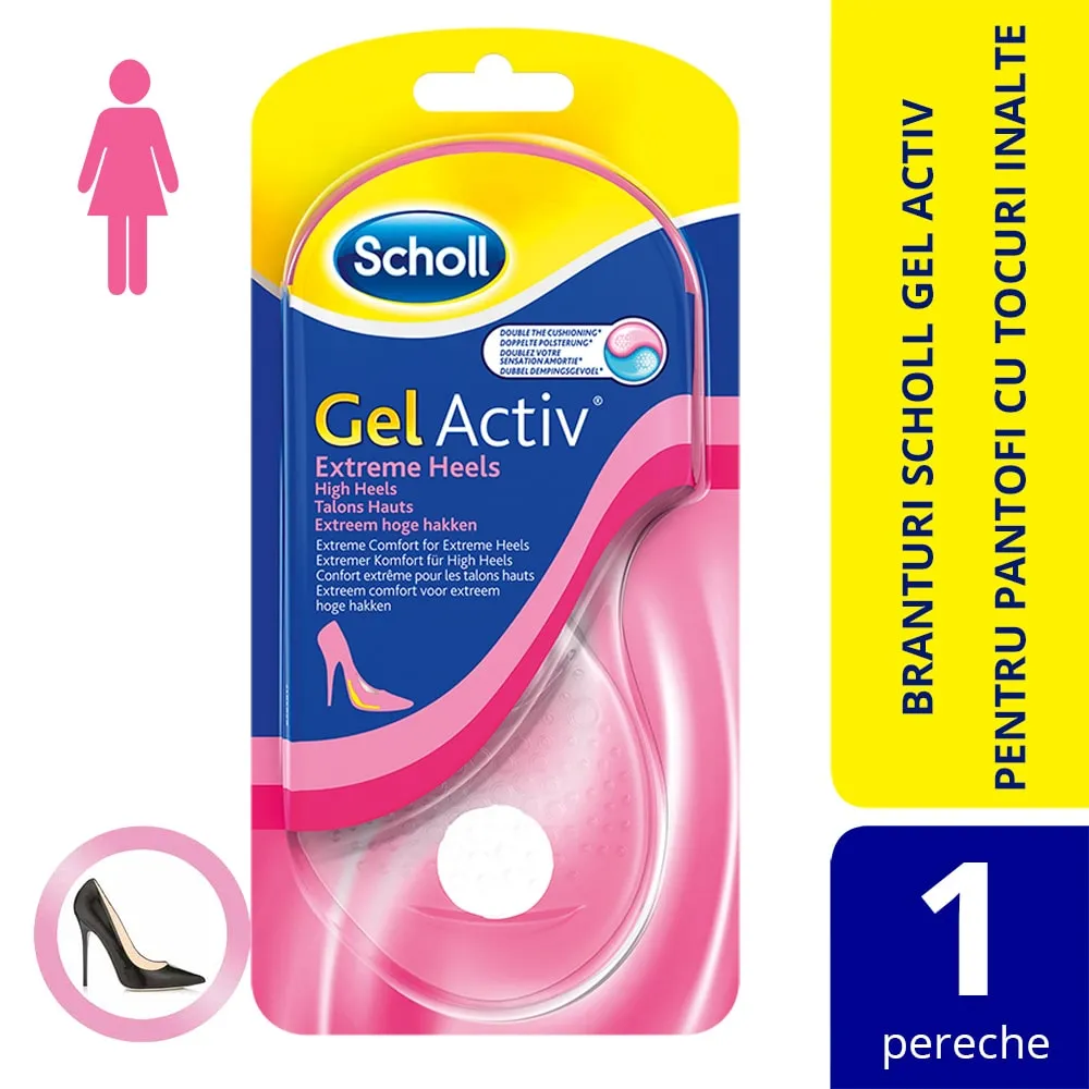 Scholl Branturi Gel Tocuri in fiecare zi