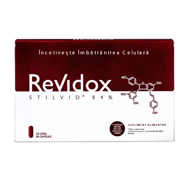 Revidox, 30 capsule, Actafarma