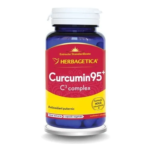Curcumin 95 C3 Complex , 30 capsule(Herbagetica)