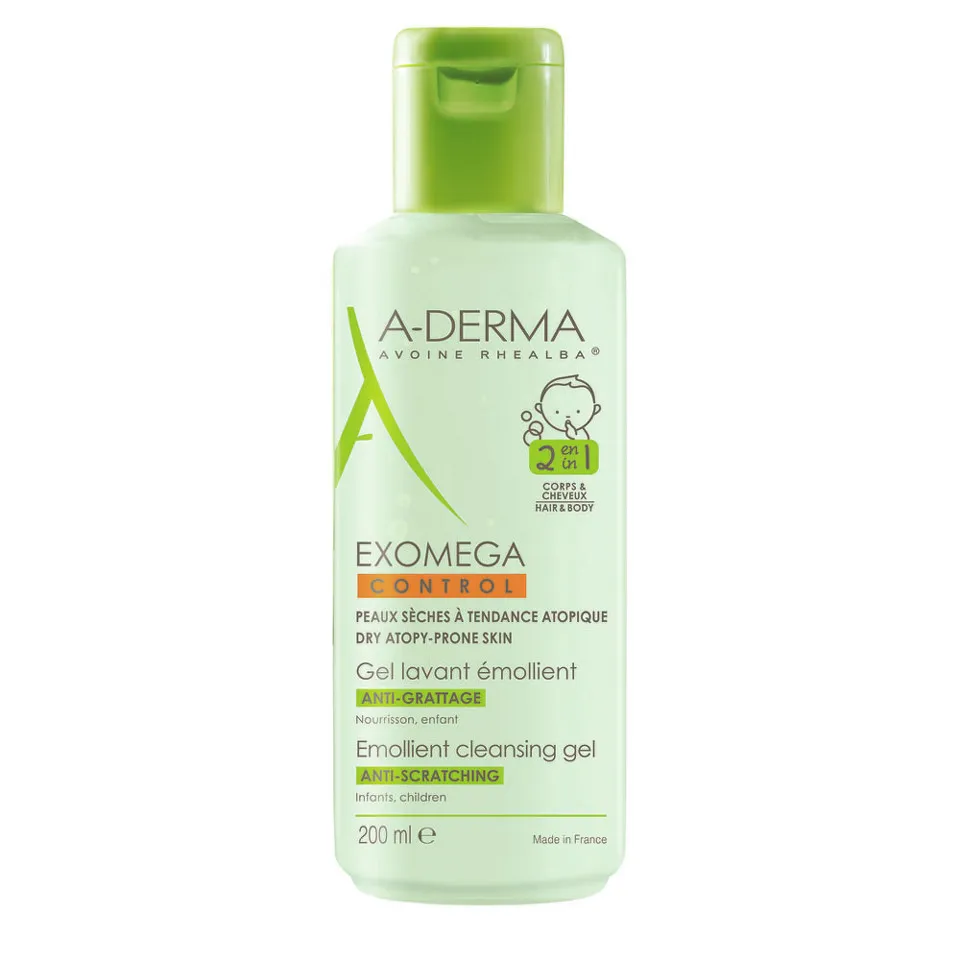 A-DERMA EXOMEGA CONTROL GEL 2IN1 200ML