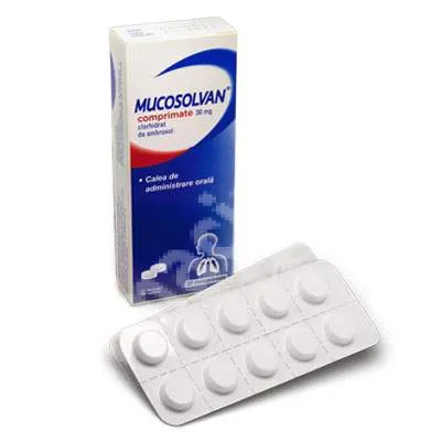 MUCOSOLVAN 30mg X 20 COMPR. BOEHRINGER INGELHEIM CUTIE X 2 BLIST. AL/PVC X 10 COMPR.