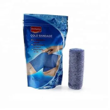 Bandaj elastic cu efect racoritor, 10 cm x 3.2 m, Smileplus