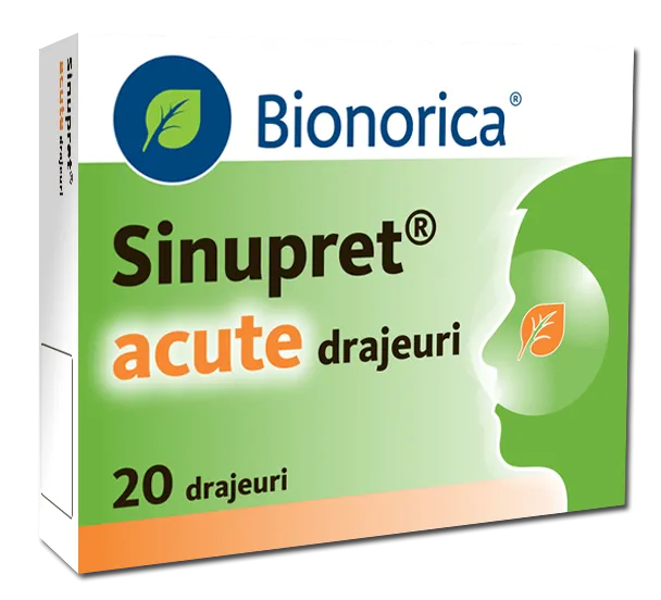 Sinupret Acute 20 drajeuri