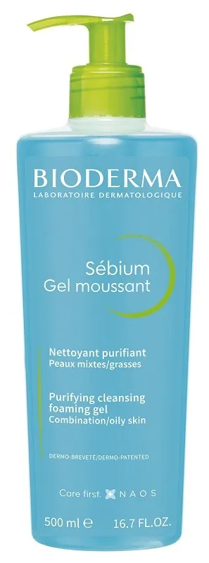 BIODERMA SEBIUM GEL SPUMANT 500ML