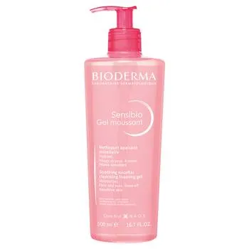 Gel spumant si hidratant Sensibio, 500ml, Bioderma