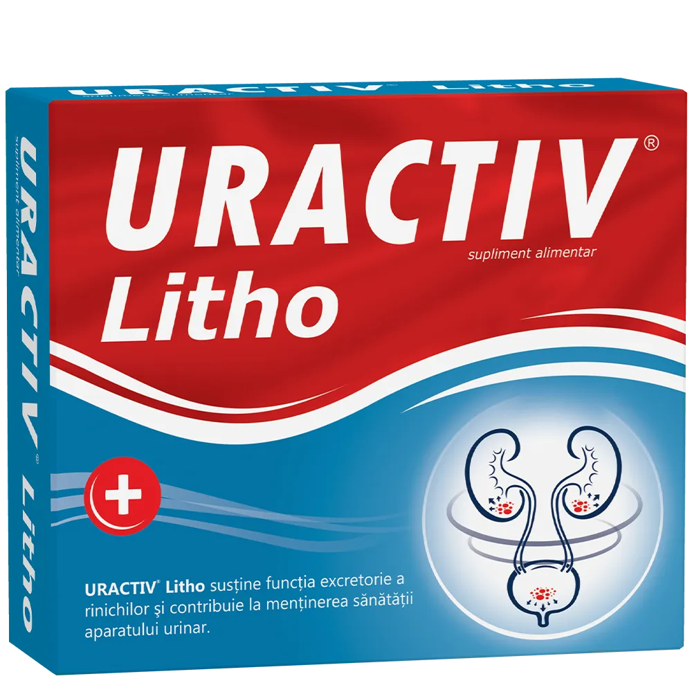 Uractiv Litho, 30 capsule, Terapia