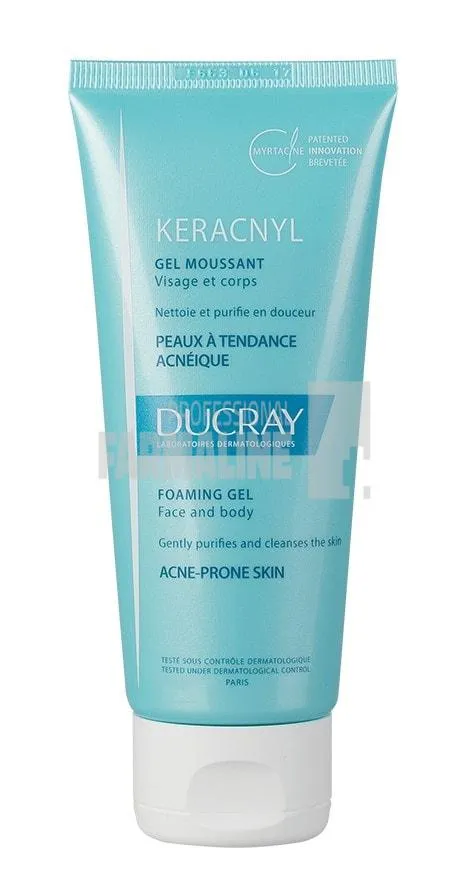 Ducray Keracnyl Gel pentru fata si corp 100 ml