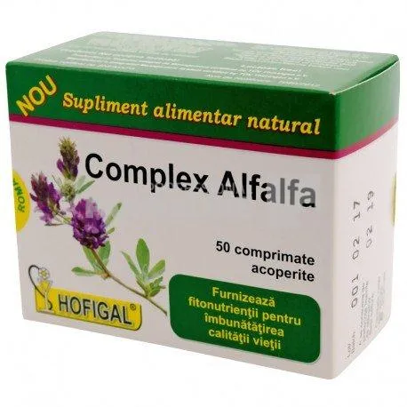 Complex Alfalfa 50 comprimate