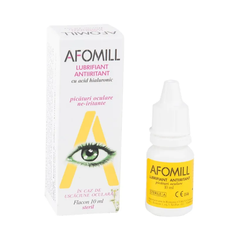 AFOMILL Lubrifiant-antiiritant pic.oft 10ml