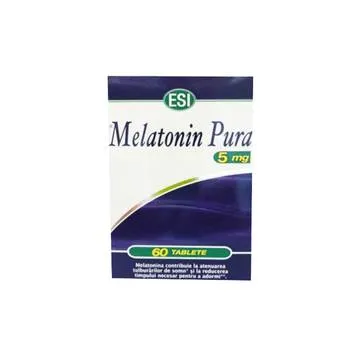 Melatonina Pura 5mg, 60 tablete, Esi Spa