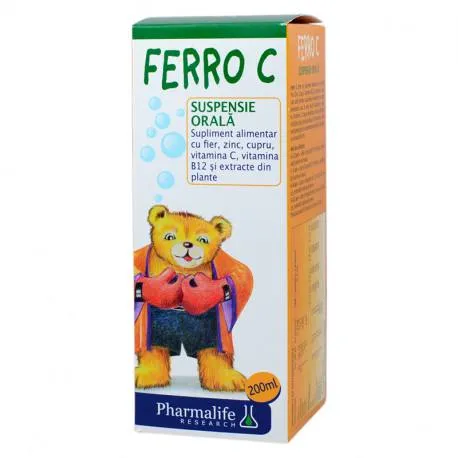 Sirop Ferro C, 200 ml