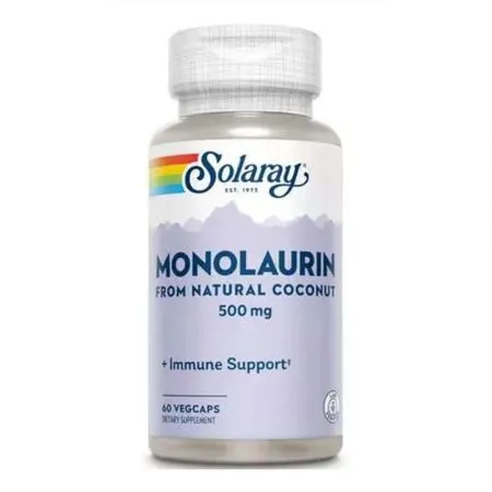 Monolaurin 500 mg Solaray, 60 capsule, Secom