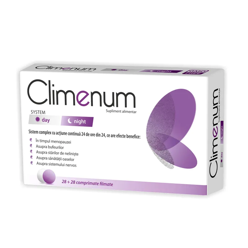 Climenum System Day & Night 56 comprimate filmate