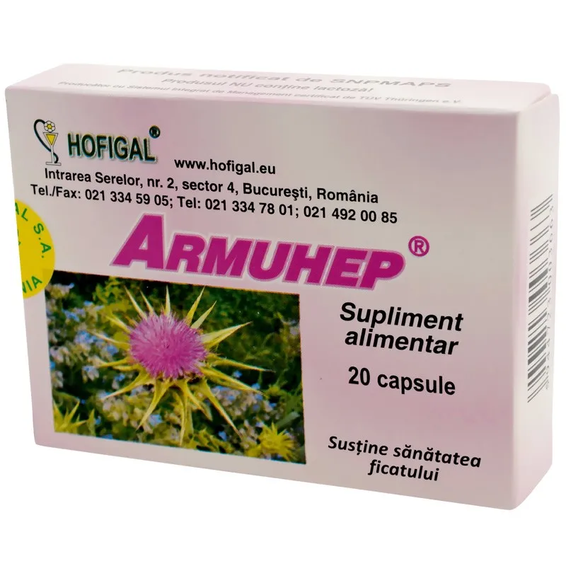 Armuhep, 20 capsule, Hofigal