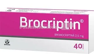 BROCRIPTIN N04BC01 x 40 DRAJ. 2,5mg BIOFARM SA